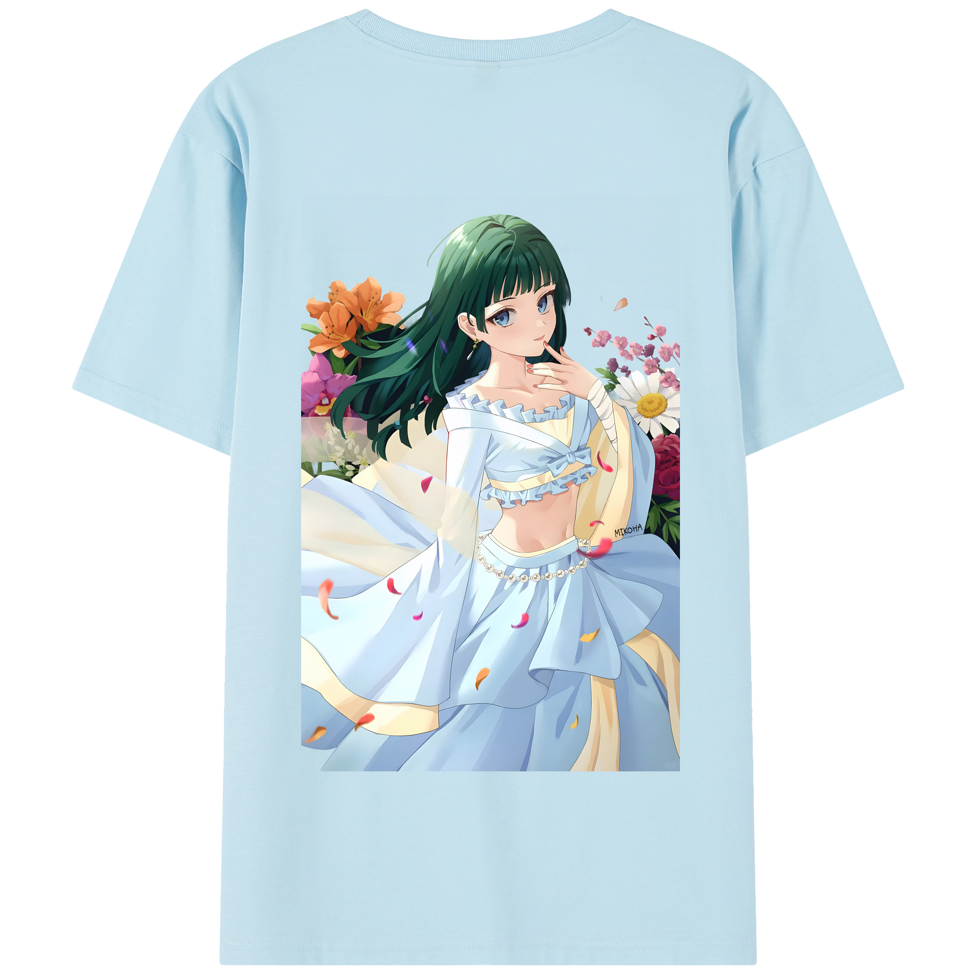 （画像用） 薬屋のひとりごと The Apothecary Diaries 綿100％半袖Tシャツ（背面プリント）